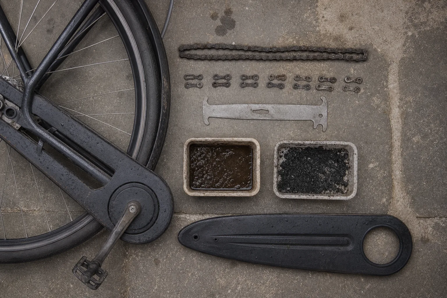 Bike lives outside all winter? Here's what the weather actually costs you